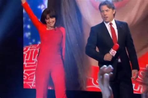 After Davina McCalls Sports Relief camel toe TVs most。